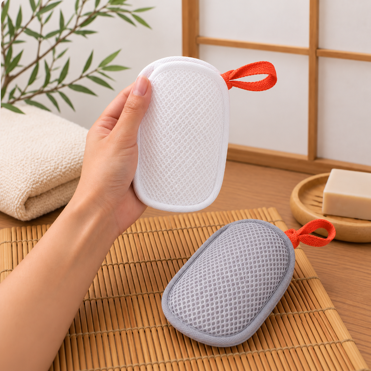 Exfoliating Soap Bag (2 Pack)